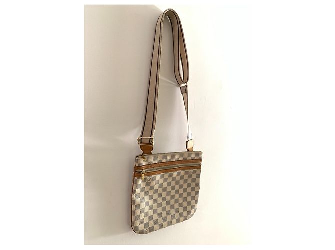 Louis Vuitton Damier Azur pochete in tela Bosphore - vista 3