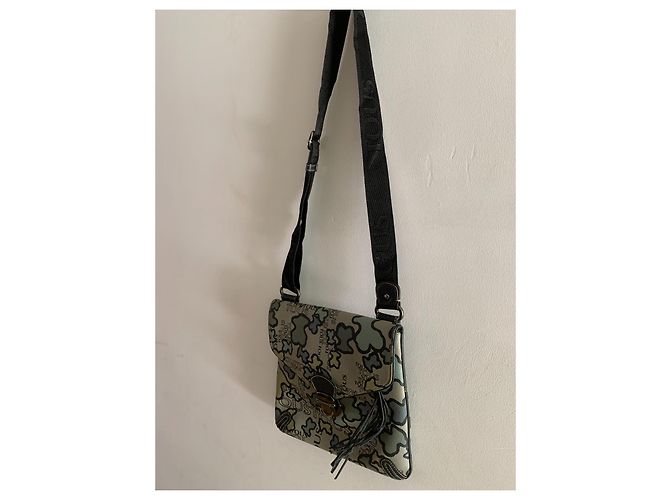 Autre Marque Bolso Postman TOUS de piel negra Negro - vista 2