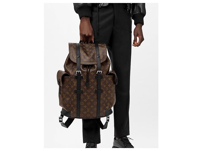 Louis Vuitton LV Christopher Rucksack neu Braun - Ansicht 5