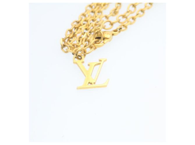 LOUIS VUITTON Pandantif Lock Me Collana Cuore Rosa Oro Tono LV Auth 28249 - vista 6