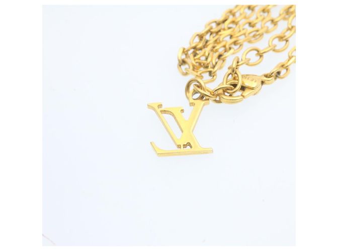 LOUIS VUITTON Pandantif Lock Me Collana Cuore Rosa Oro Tono LV Auth 28249 - vista 7
