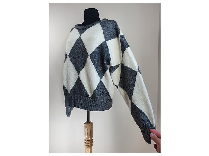 Pringle Of Scotland x H&M Pullover mit Rautenmuster Mehrfarben - Ansicht 2