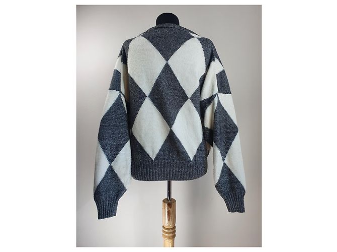 Pringle Of Scotland x H&M Pullover mit Rautenmuster Mehrfarben - Ansicht 3