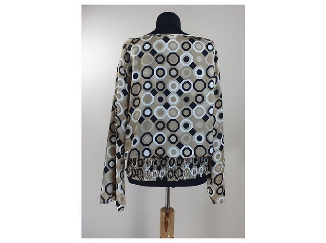 Michael Kors Bluse aus Polyester Größe L Mehrfarben - Ansicht 5