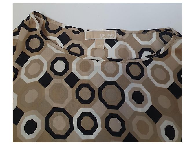 Michael Kors Bluse aus Polyester Größe L Mehrfarben - Ansicht 6
