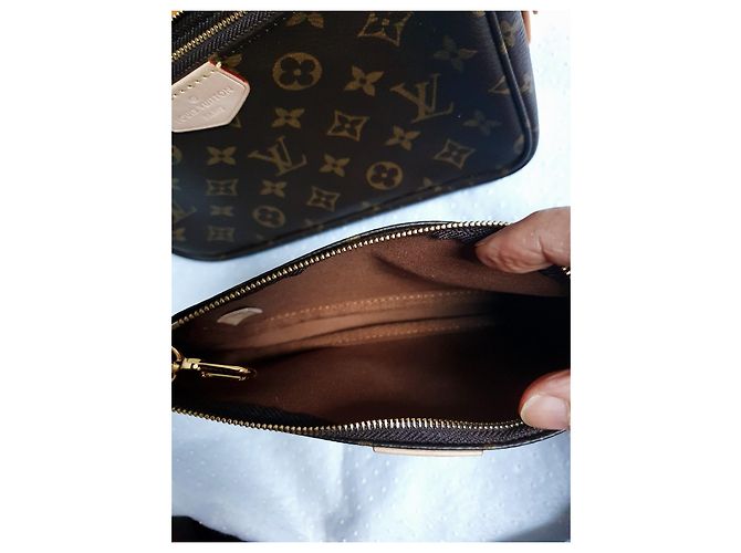 Louis Vuitton Multipochette Khaki Brown - view 11