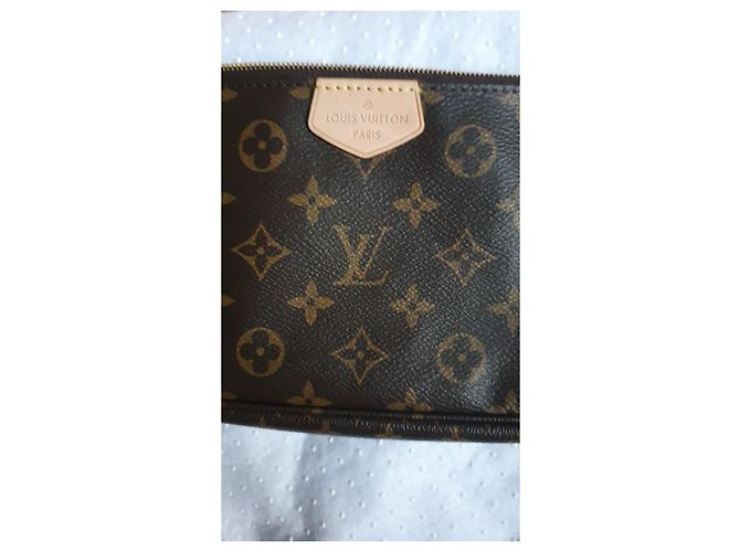 Louis Vuitton Multipochette Khaki Brown - view 12