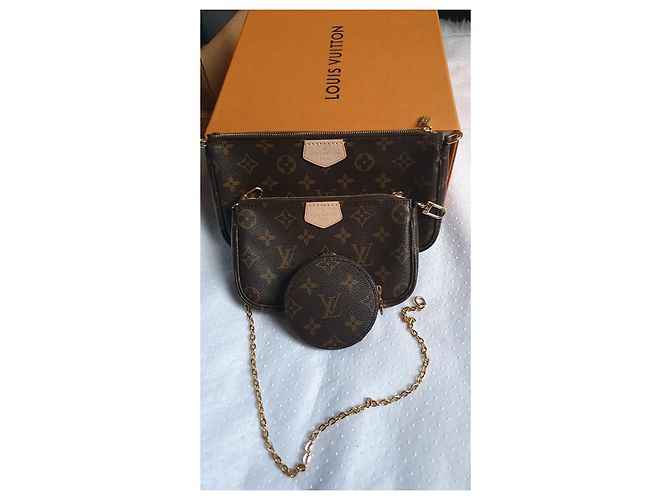 Louis Vuitton Multipochette Khaki Brown - view 8