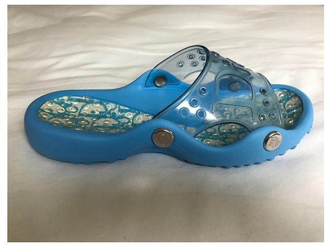 Christian Dior Gummipantoffeln Blau Größe 36 - Ansicht 4