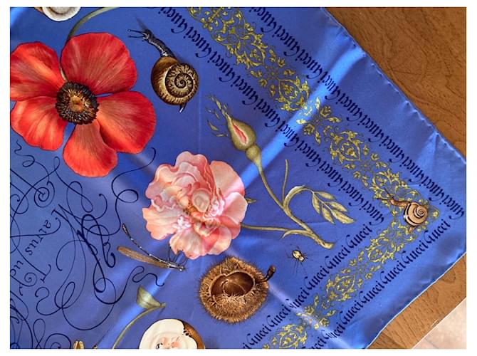 Gucci Square "Herbst" Blau - Ansicht 4