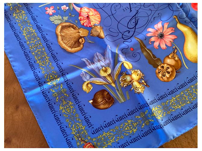 Gucci Square "Herbst" Blau - Ansicht 6