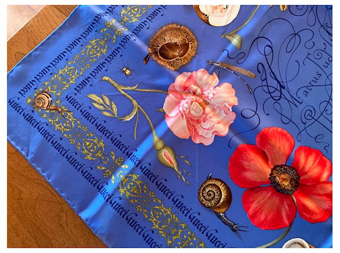 Gucci Square "Herbst" Blau - Ansicht 7