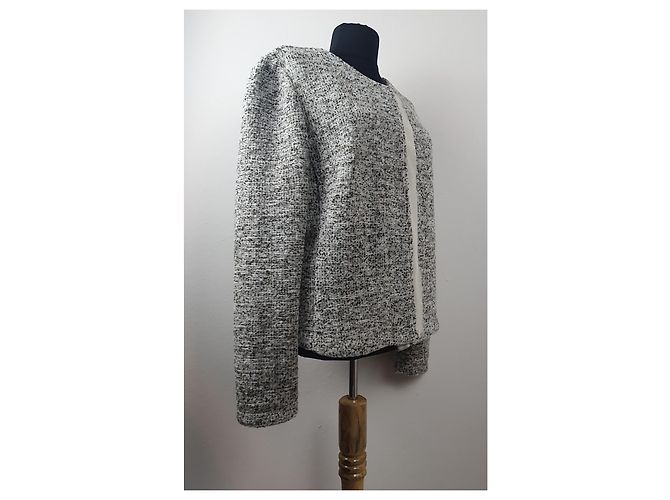 Autre Marque Thomas Rath Blazer Grau Wolle - Ansicht 3