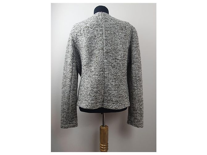 Autre Marque Thomas Rath Blazer Grau Wolle - Ansicht 4