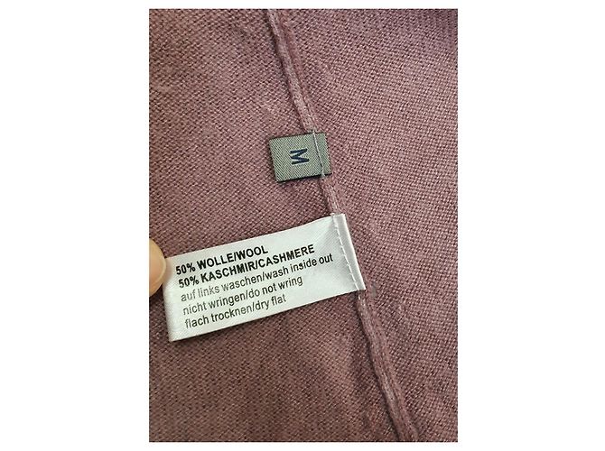 Autre Marque FFC Strickjacke Rose Kaschmir und Wolle Größe M Pink - Ansicht 7