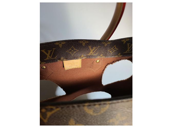 Borsa Louis Vuitton Monogram Plat Rei Kawakubo Marrone - vista 14