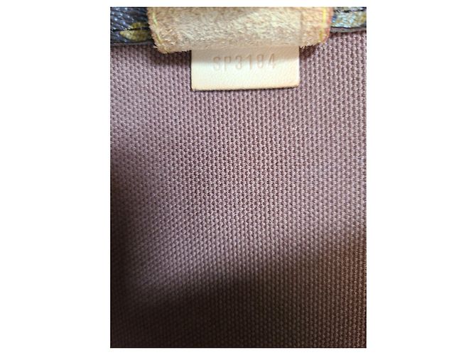 Borsa Louis Vuitton Monogram Plat Rei Kawakubo Marrone - vista 8