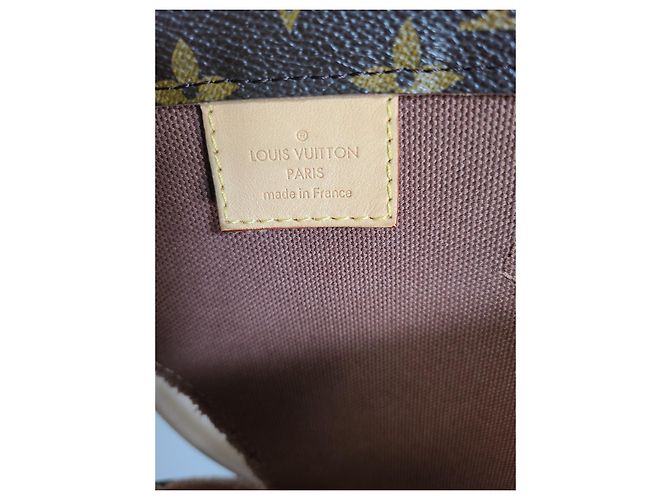 Borsa Louis Vuitton Monogram Plat Rei Kawakubo Marrone - vista 9