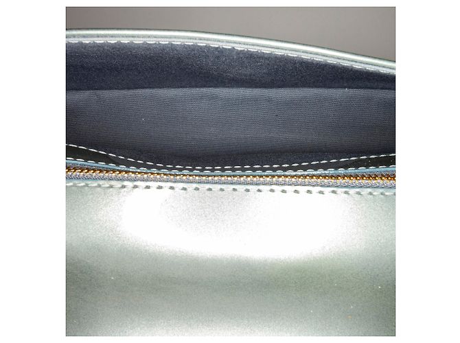 Bolso de mano Louis Vuitton Green Sobe de charol Verde Verde oscuro - vista 5