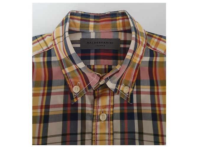 Autre Marque Camicia Baldessarini in cotone scozzese Multicolore - vista 6