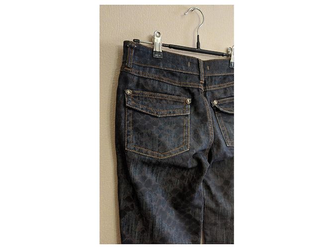 Pantalones vaqueros azules Roberto Cavalli - vista 4