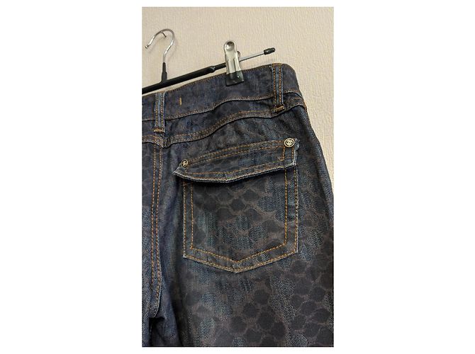 Pantalones vaqueros azules Roberto Cavalli - vista 6