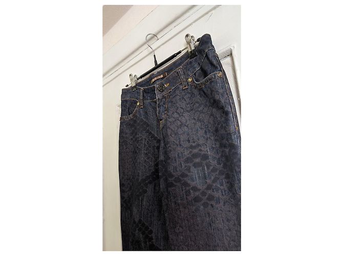 Pantalones vaqueros azules Roberto Cavalli - vista 8