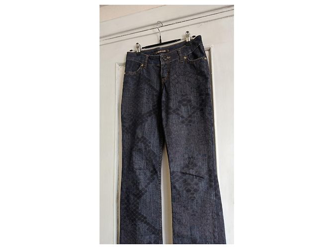 Pantalones vaqueros azules Roberto Cavalli - vista 9