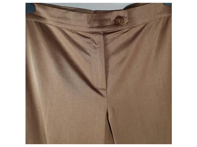 Pantalones Marella de algodón y viscosa - vista 2