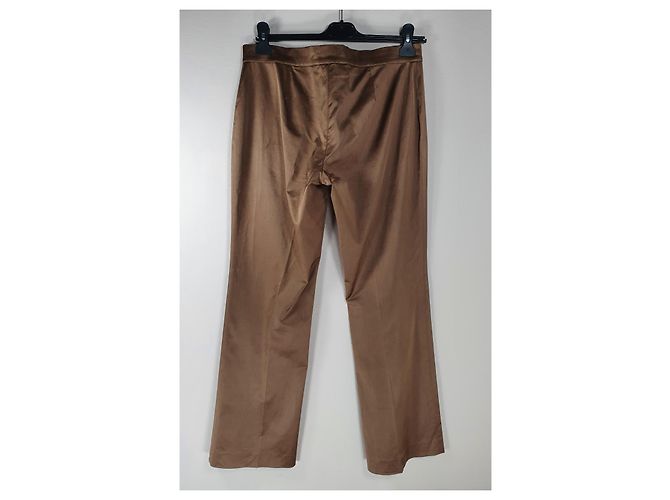 Pantalones Marella de algodón y viscosa - vista 3