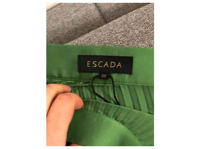 Escada Faltenrock grün - Ansicht 8
