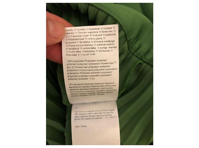Escada Faltenrock grün - Ansicht 9