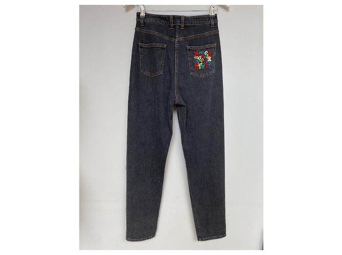 Jeans M Missoni in Cotone Neri Nero - vista 3
