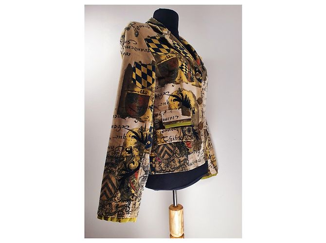 Blazer Elisa Cavaletti in cotone ed elastan Multicolore - vista 3