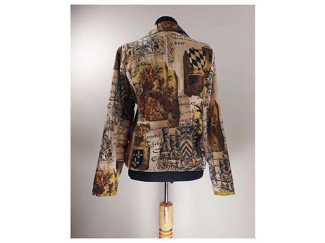 Blazer Elisa Cavaletti in cotone ed elastan Multicolore - vista 4