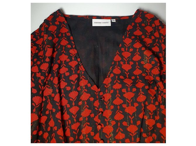Autre Marque Maxikleid Fabienne Chapot Viscose Mehrfarben - Ansicht 8