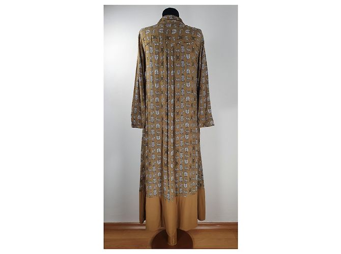 & Other Stories Kleid Animals Viscose Mehrfarbig Mehrfarben - Ansicht 4