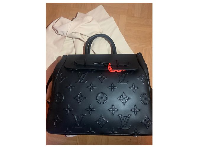 Cabas louis Vuitton steamer défilé 2021 neuf Noir - vue 5