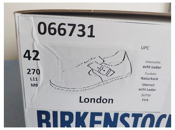 Birkenstock Modello misto London nero 42 - vista 4