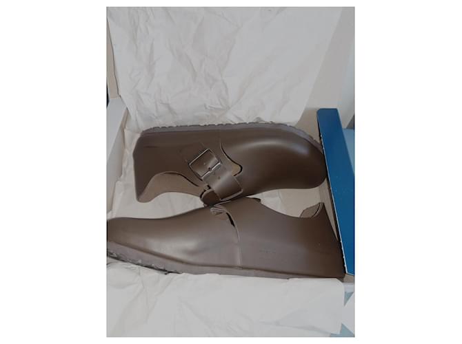 Birkenstock zoccoli Marrone scuro - vista 3