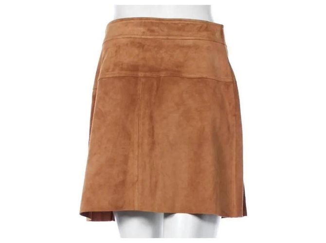 Prada Leather Skirt Caramel - view 2