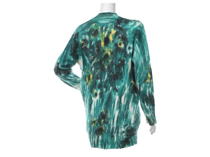Maglia Prada Lana Mohair Multicolore 40 - vista 2