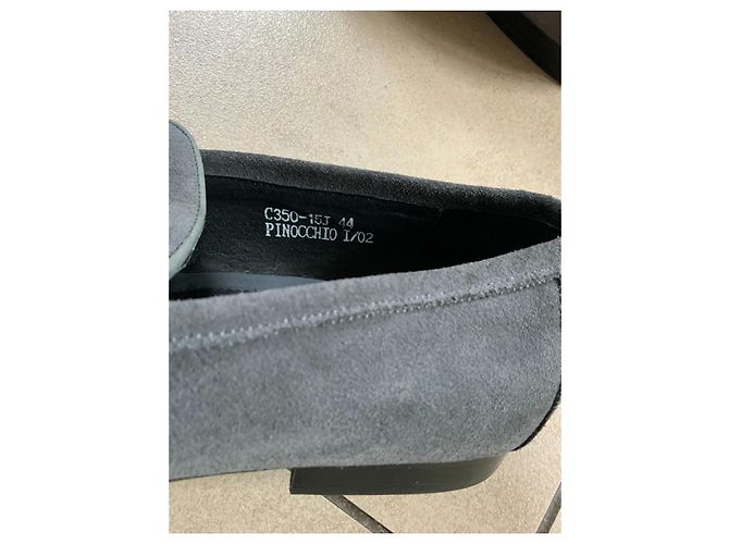 Dune Müßiggänger Slipper Grau - Ansicht 3