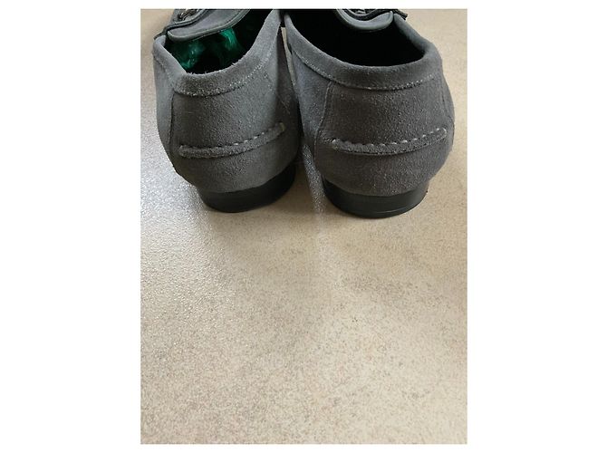 Dune Müßiggänger Slipper Grau - Ansicht 6