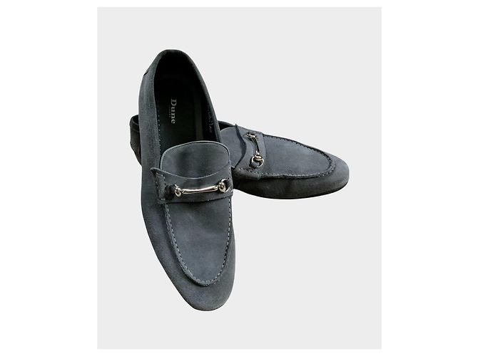 Dune Müßiggänger Slipper Grau - Ansicht 8