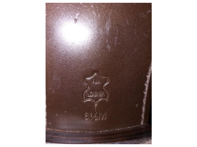 Botas de montar Tory Burch de cuero chocolate - vista 2