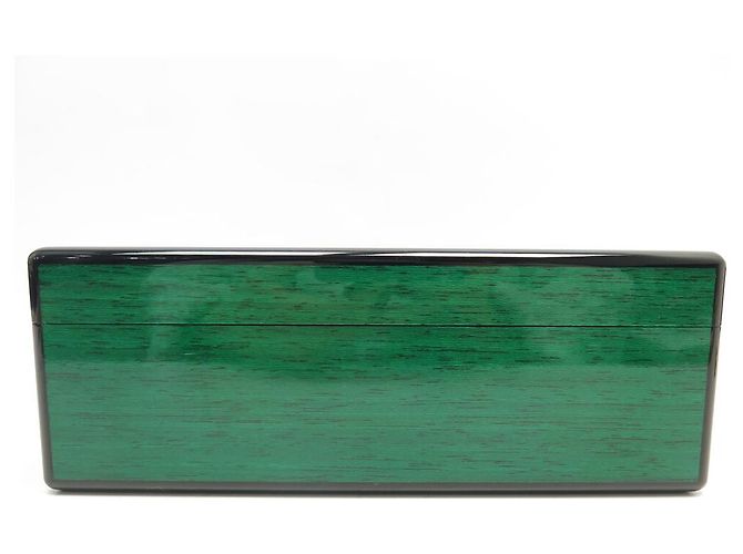 NUEVA BODEGA CAJA DE PUROS BREGUET MADERA LACADA VERDE 15X24CAJA DE PUROS DE MADERA VERDE CM - vista 2