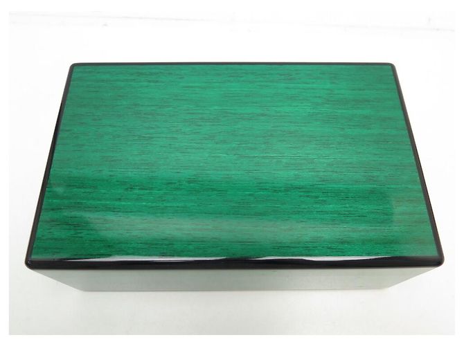 NUEVA BODEGA CAJA DE PUROS BREGUET MADERA LACADA VERDE 15X24CAJA DE PUROS DE MADERA VERDE CM - vista 3