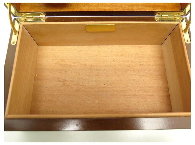 NUEVA BODEGA CAJA DE PUROS BREGUET MADERA LACADA VERDE 15X24CAJA DE PUROS DE MADERA VERDE CM - vista 7