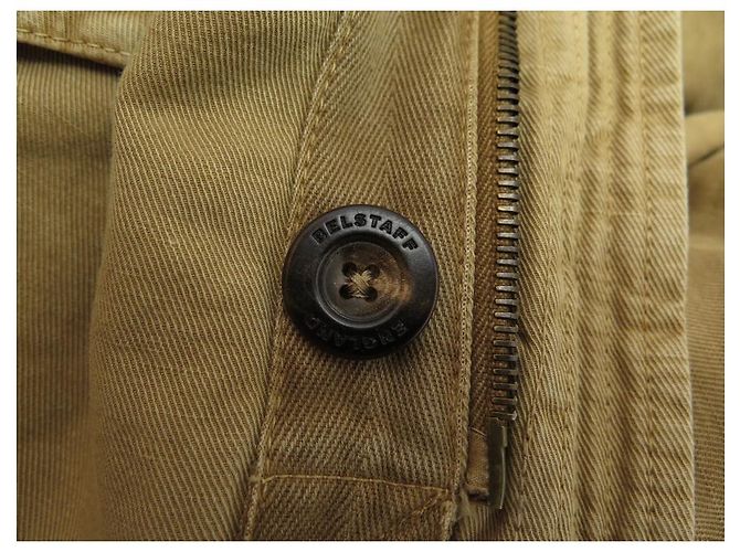 BELSTAFF WEYMOUTH-JACKE 71050513 48 M CAMEL JACKET DENIM-CANVAS-JACKE - Ansicht 13